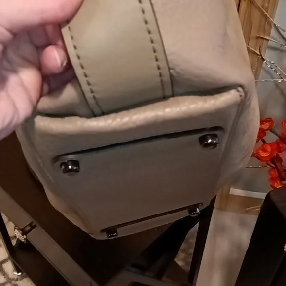 Coach Edie Shoulder Bag 42 Suede & Buffalo Embossed Leather - Picture 7 of 14